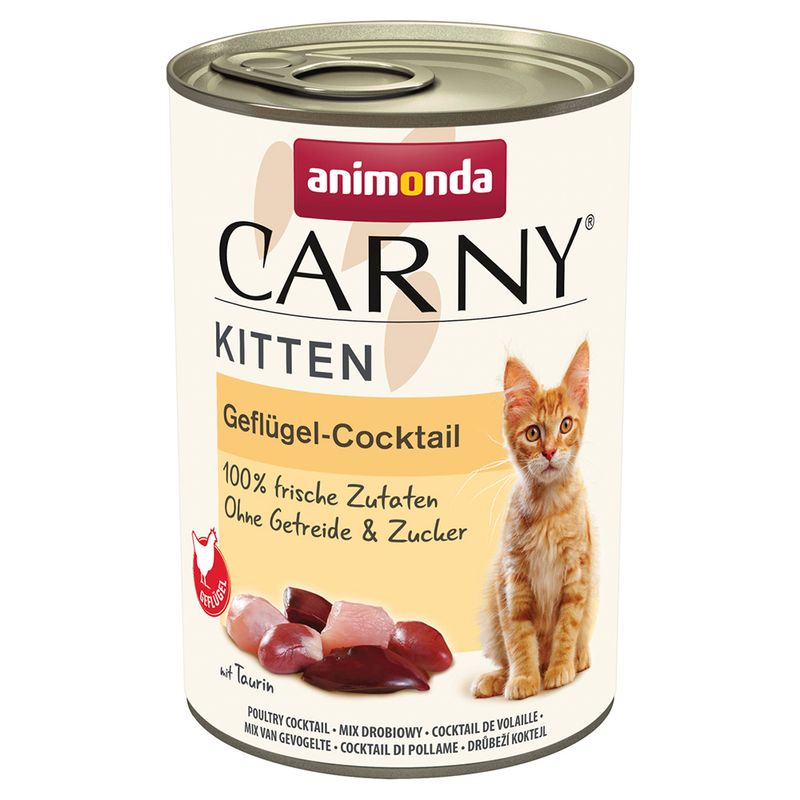 Zooplus animonda Carny Kitten 12 x 400 g Alimento umido per gattini Duty-free