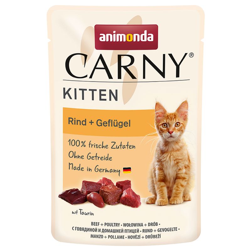 Zooplus animonda Carny Kitten Buste 12 x 85 g Alimento umido per gattini 2025