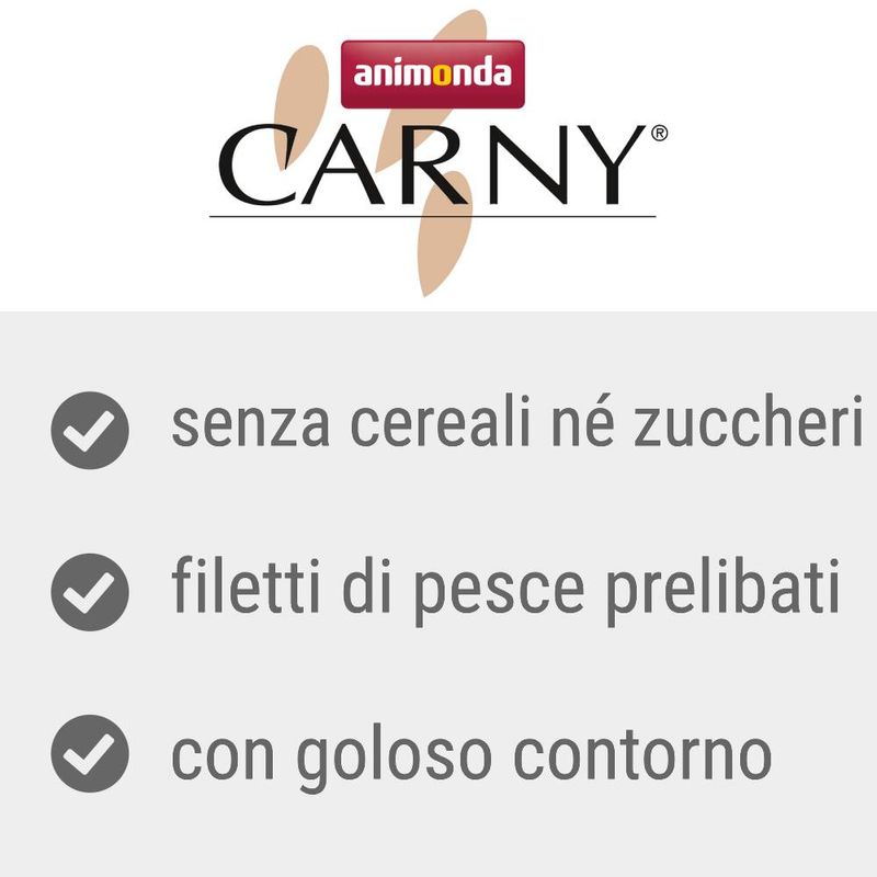 Zooplus animonda Carny Ocean 24 x 80 g Pacco misto Umido per gatto Nuovo