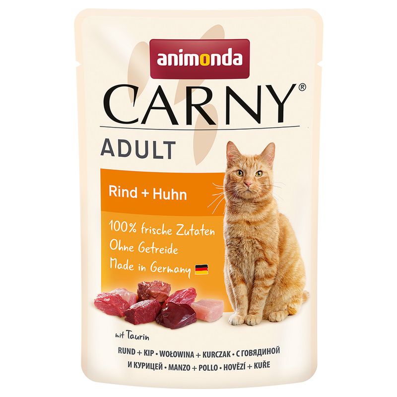 Zooplus animonda Carny Adult Buste 24 x 85 g Umido per gatto Qualità