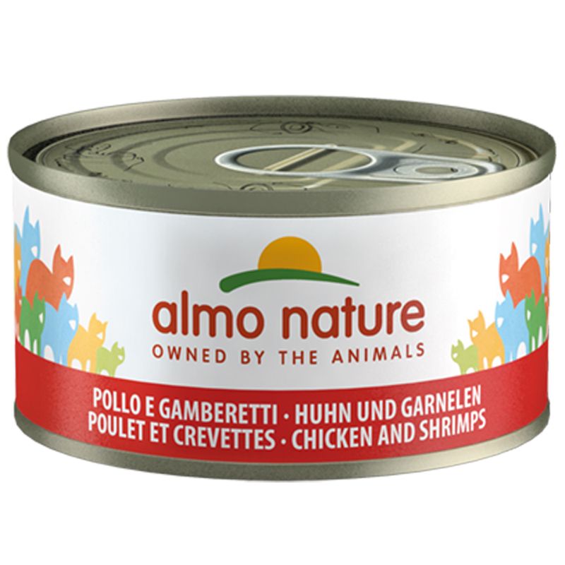 Zooplus Almo Nature 24 x 70 g Alimento umido per gatti Spedizione Gratuita