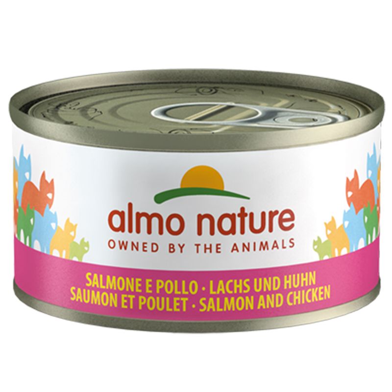 Zooplus Almo Nature 24 x 70 g Alimento umido per gatti Spedizione Gratuita
