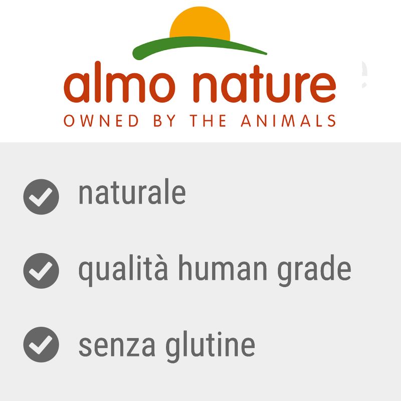 Zooplus Almo Nature HFC Natural 12 x 70 g Alimento umido per gatto Qualità Garantita