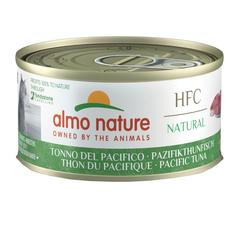 Zooplus Almo Nature HFC Natural 12 x 70 g Alimento umido per gatto Qualità Garantita