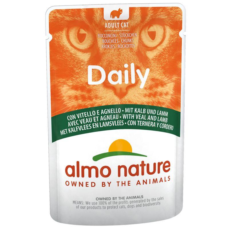 Zooplus Almo Nature Daily 6 x 70 g umido per gatto Negozi Online