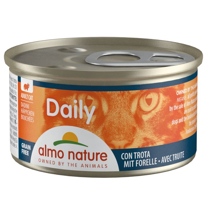 Zooplus Almo Nature Daily 6 x 85 g Alimento umido per gatti Acquista Ora