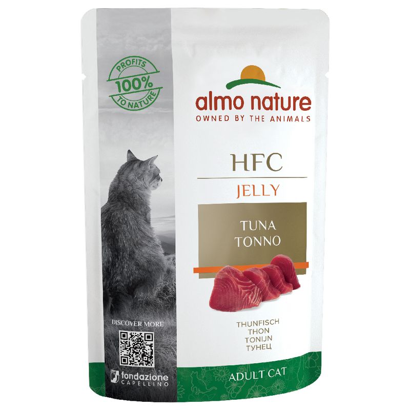 Zooplus Almo Nature HFC Jelly in buste 6 x 55 g umido per gatto Promozione Limitata