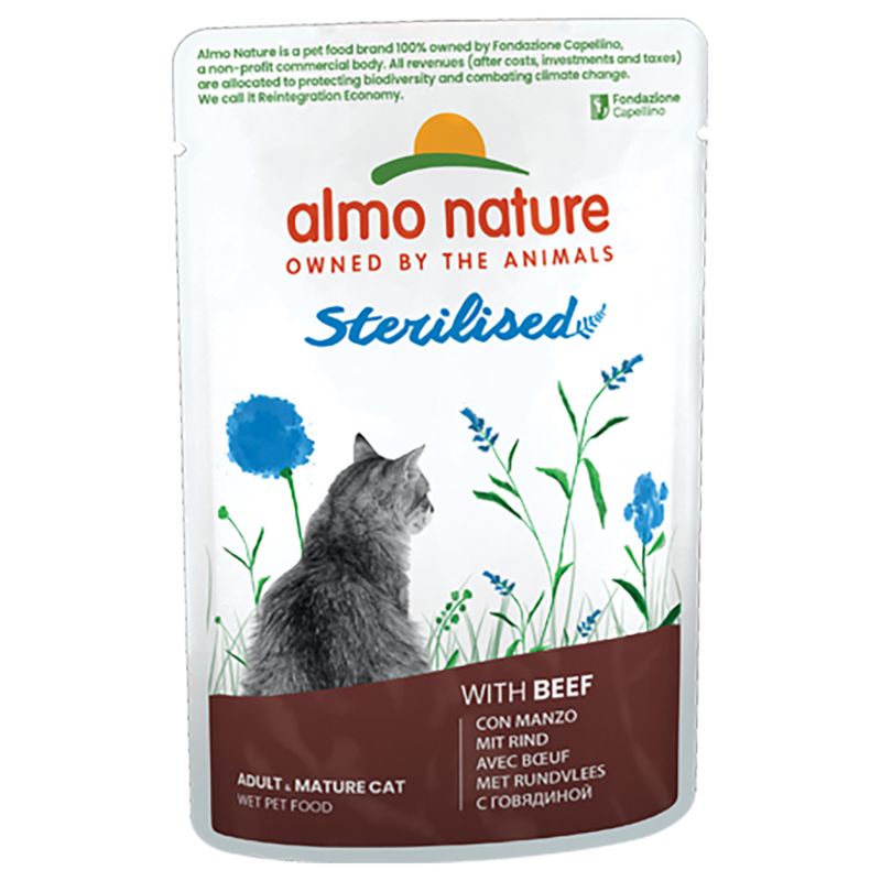 Zooplus Almo Nature Holistic Sterilised Alimento umido per gatto Shopping Online