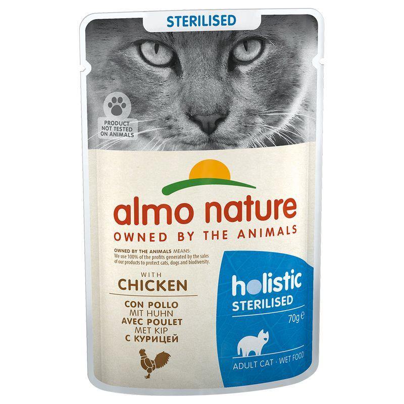 Zooplus Almo Nature Holistic Sterilised Alimento umido per gatto Shopping Online