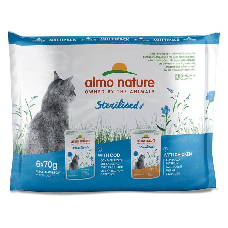 Zooplus Almo Nature Holistic Sterilised Alimento umido per gatto Shopping Online