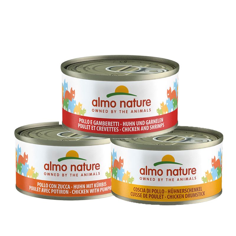 Zooplus Almo Nature 12 x 70 g Alimento umido per gatti Prezzo Ridotto