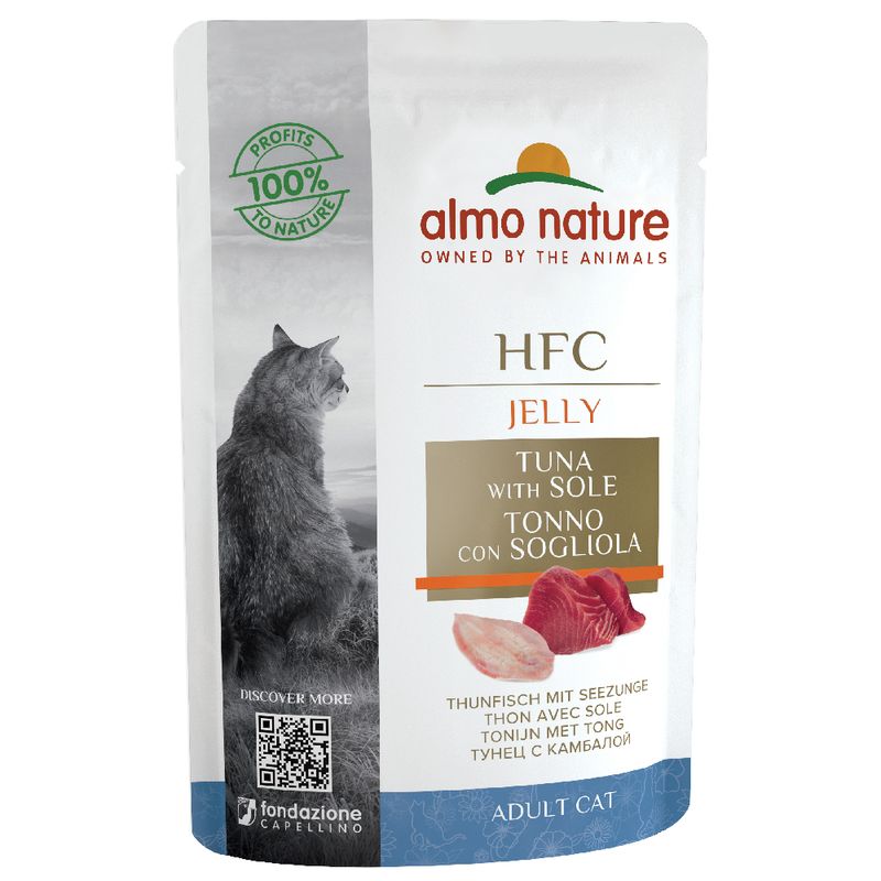 Zooplus Almo Nature HFC Jelly in buste 24 x 55 g Alimento umido per gatti Offerta