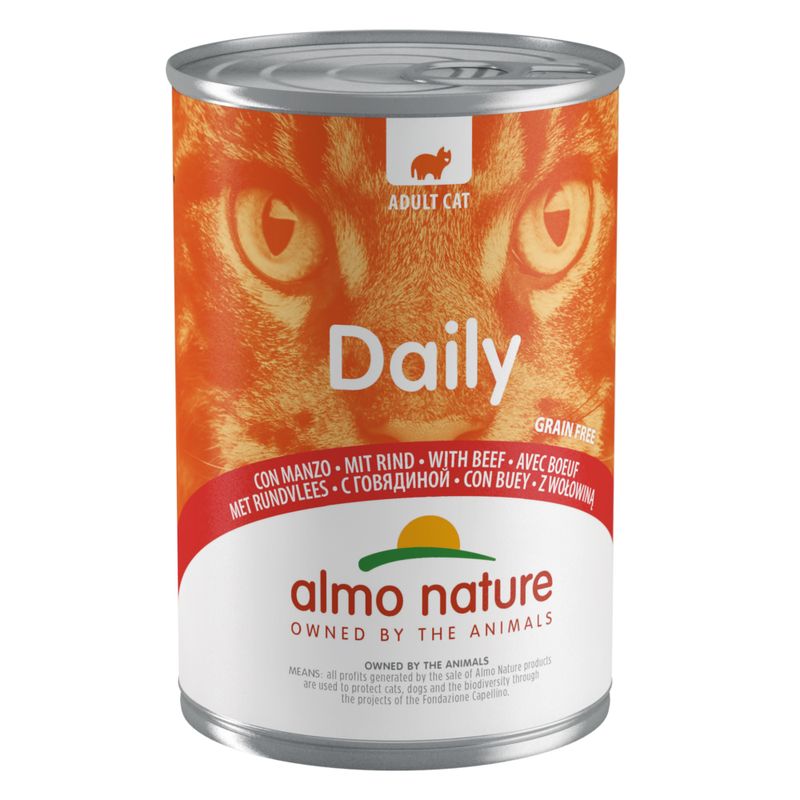 Zooplus Almo Nature Daily 12 x 400 g In Vendita