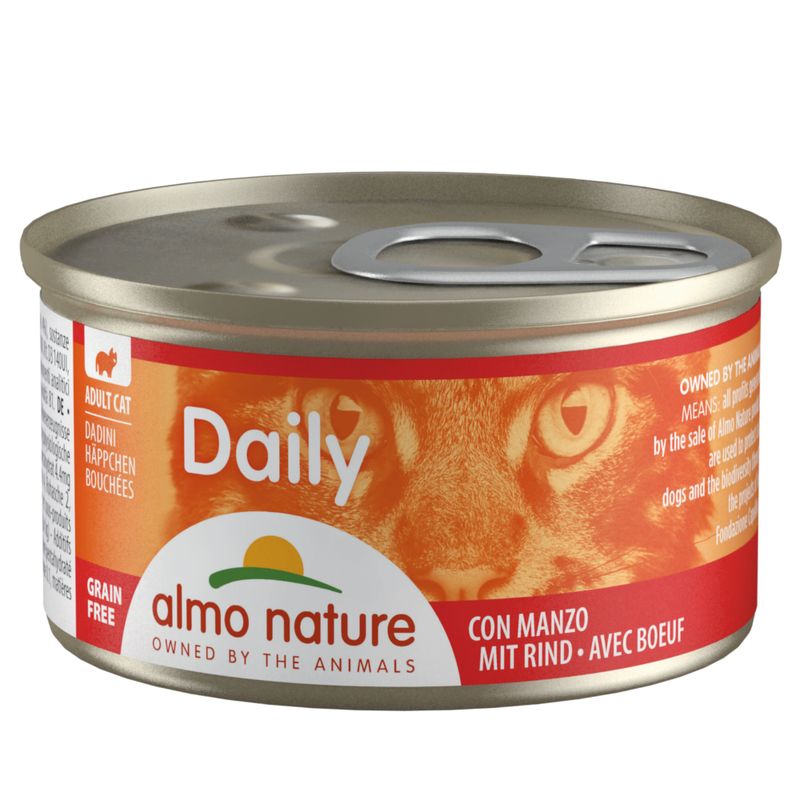 Zooplus Almo Nature Daily 24 x 85 g Alimento umido per gatti Offerte