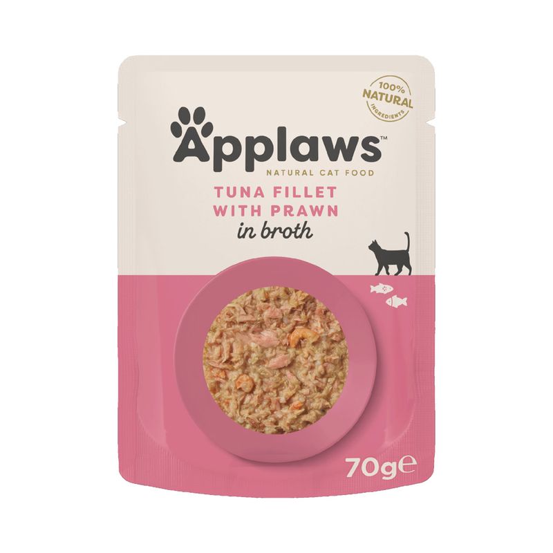 Zooplus Applaws Buste in Brodo 12 x 70 g Alimento umido per gatti Vendita Economica