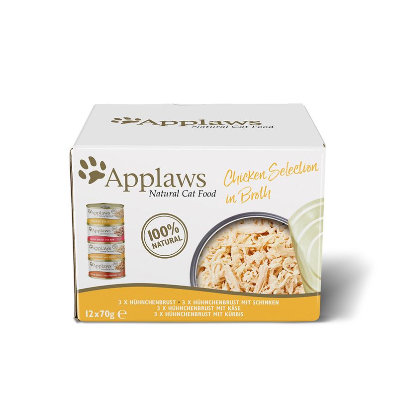 Zooplus Applaws Multipack 12 x 70 g Alimento umido per gatti Saldi Di Fabbrica