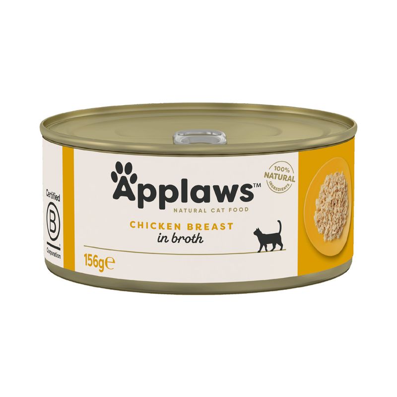 Zooplus Applaws in Brodo 12 x 156 g Alimento umido per gatti I Più Venduti