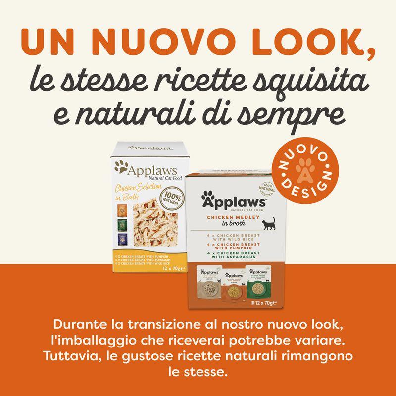 Zooplus Applaws Buste in Brodo Pacco misto 12 x 70 g In Saldo
