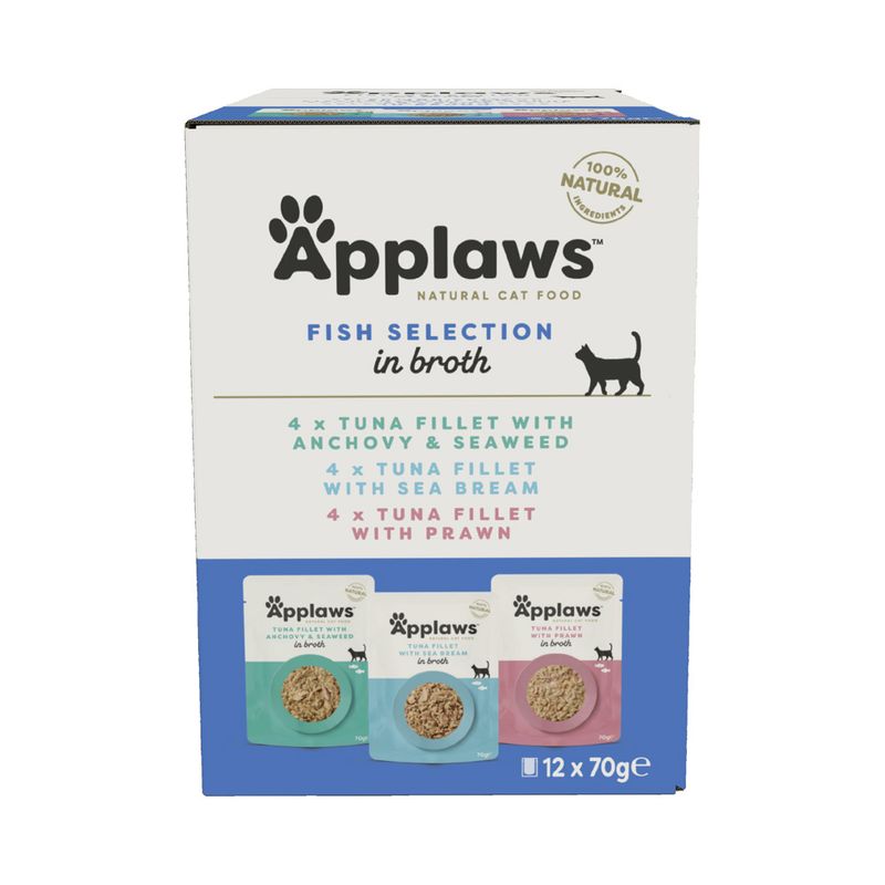 Zooplus Applaws Buste in Brodo Pacco misto 12 x 70 g In Saldo