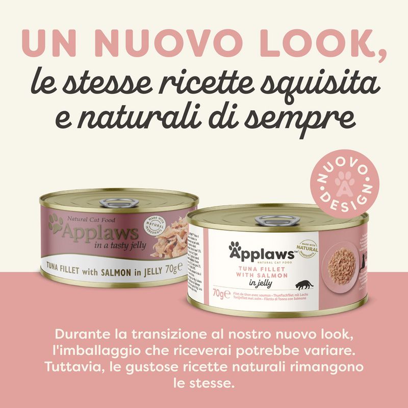 Zooplus Applaws in Jelly 6 x 70 g Alimento umido per gatto Nuova