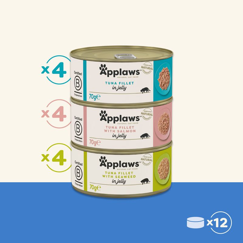 Zooplus Applaws in Jelly 6 x 70 g Alimento umido per gatto Nuova