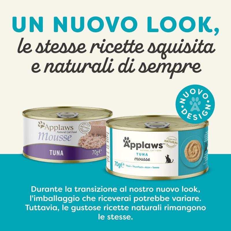Zooplus Applaws Mousse 6 x 70 g Alimento umido per gatto Moda
