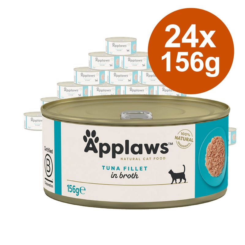 Zooplus Applaws in Brodo 24 x 156 g umido per gatto Spedizione gratuita