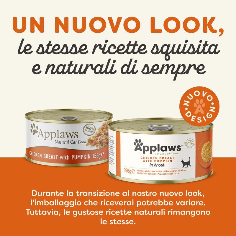 Zooplus Applaws in Brodo 24 x 156 g umido per gatto Spedizione gratuita