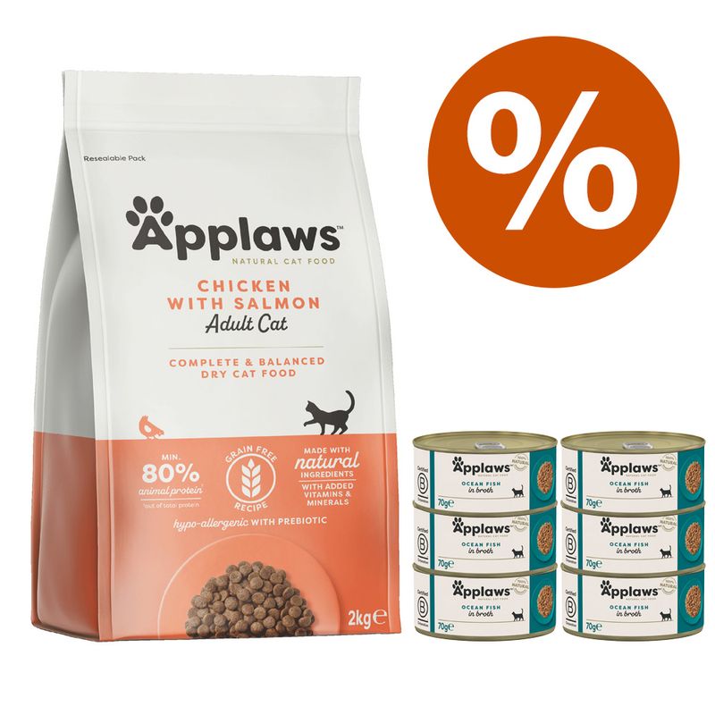 Zooplus Set prova misto Applaws secco + umido Grande vendita