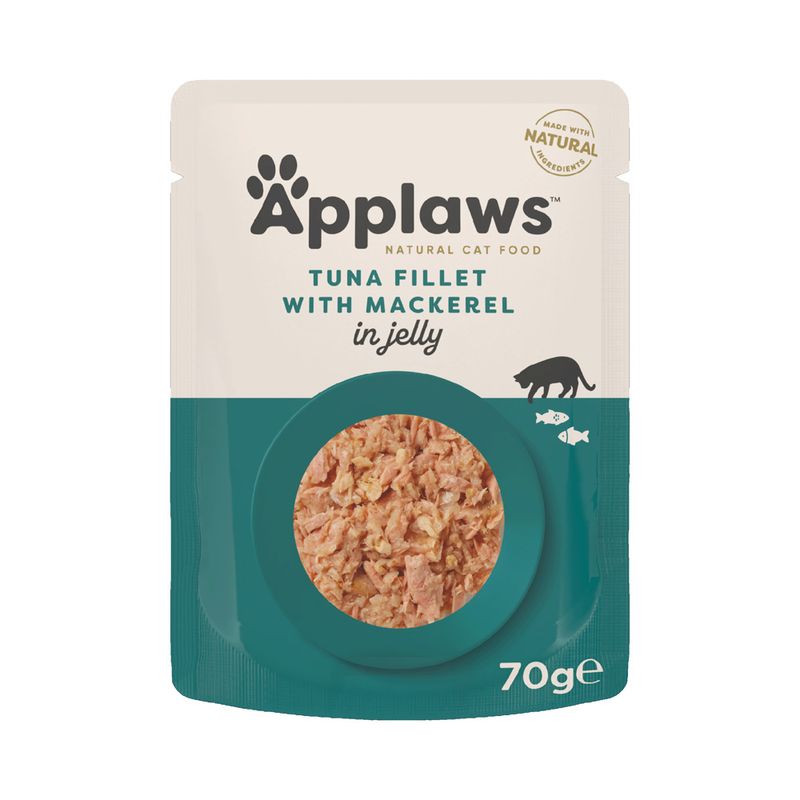 Zooplus Applaws Buste in Jelly Pacco misto 12 x 70 g Alimento umido per gatto Fornitura limitata