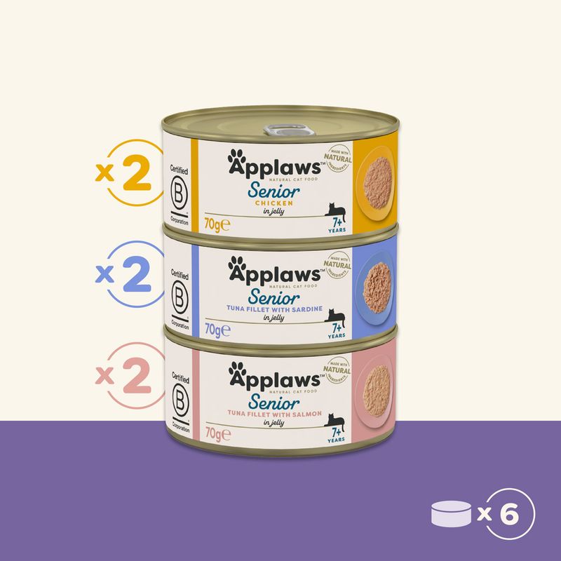 Zooplus Applaws Senior 6 x 70 g Umido per gatti Shopping online