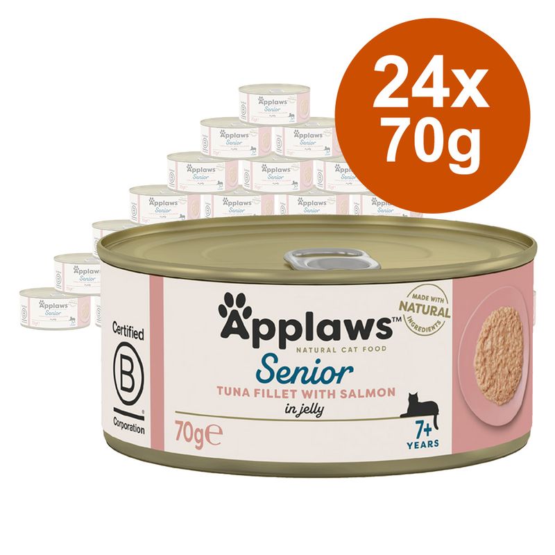 Zooplus Applaws Senior 24 x 70 g Alimento umido per gatto Offerta esclusiva