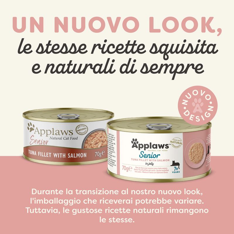 Zooplus Applaws Senior 24 x 70 g Alimento umido per gatto Offerta esclusiva