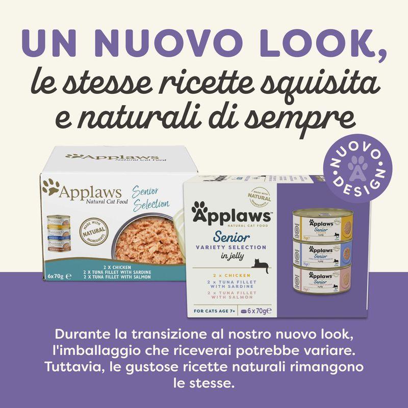 Zooplus Applaws Senior 12 x 70 g Alimento umido per gatto Vendite stagionali
