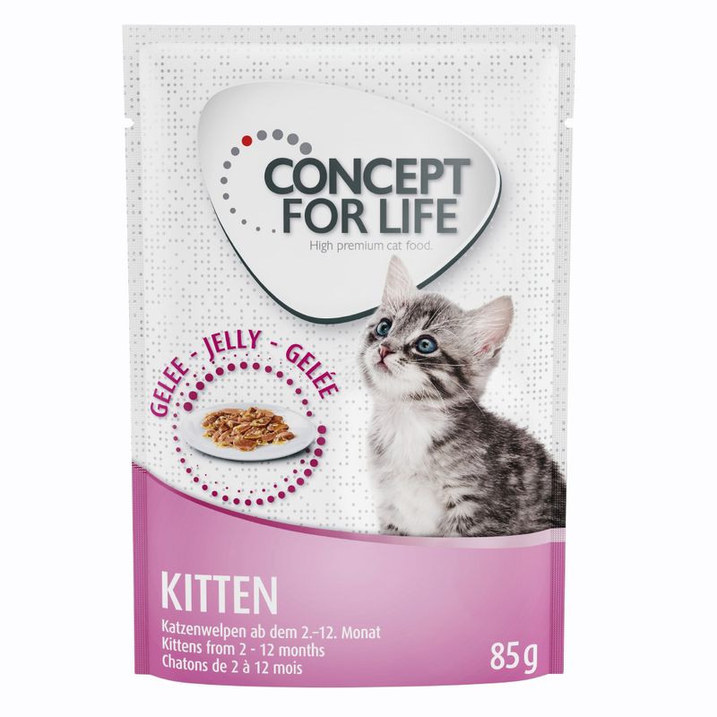 Zooplus Prezzo speciale 12 x 85 g Concept for Life Kitten Umido Offerta natalizia