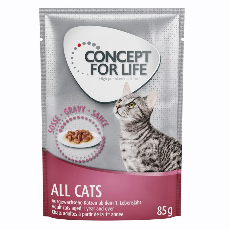 Zooplus Concept for Life in salsa & gelatina 24 x 85 g Nuovi prodotti