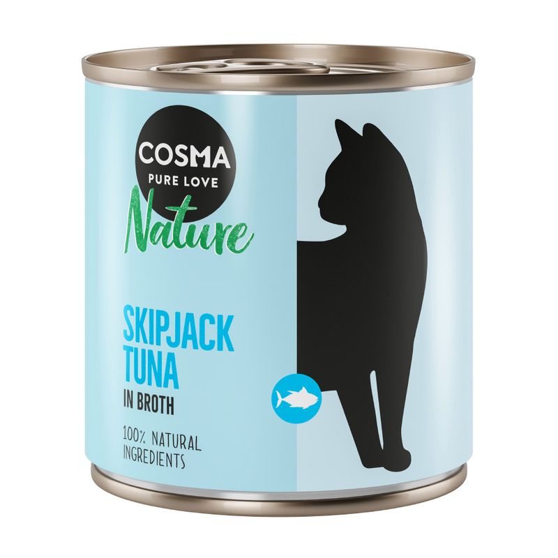 Zooplus Cosma Nature 6 x 280 g Alimento umido per gatti Ritorno libero