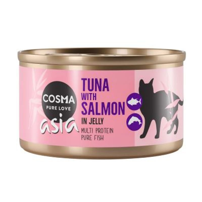 Zooplus Cosma Asia in gelatina 24 x 170 g Alimento umido per gatti Rilascio limitato