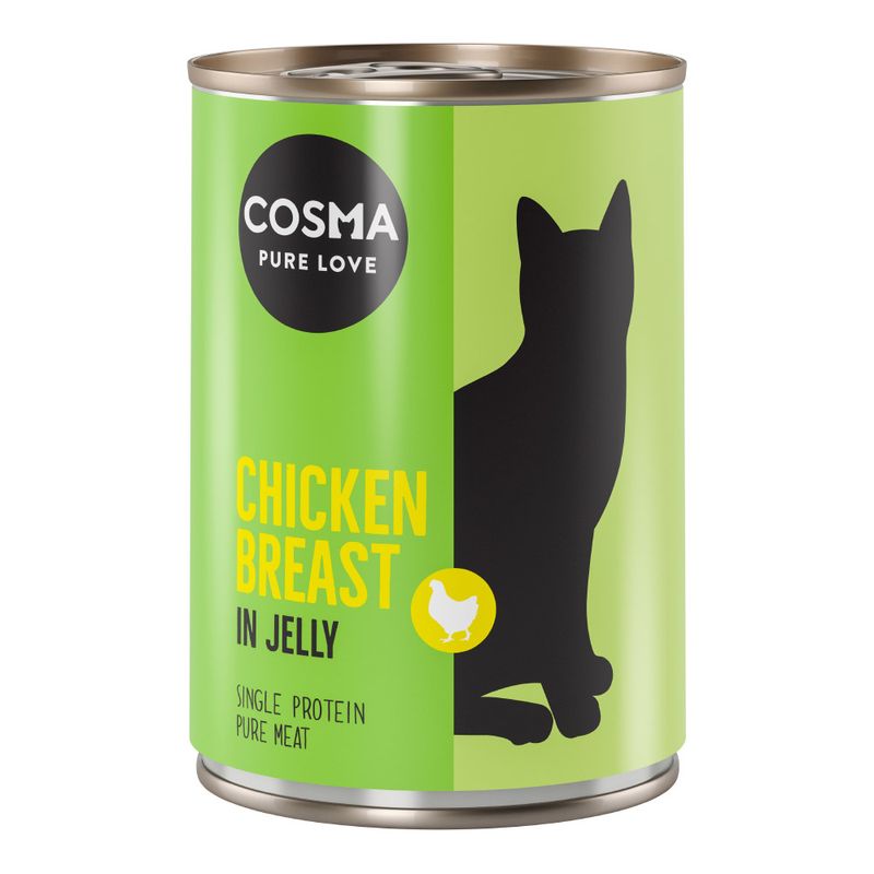 Zooplus Cosma Original in gelatina 12 x 400 g Alimento umido per gatti Promozione temporanea