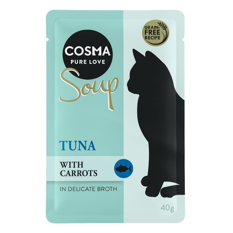Zooplus Cosma Soup 24 x 40 g Alimento umido per gatti Only for today