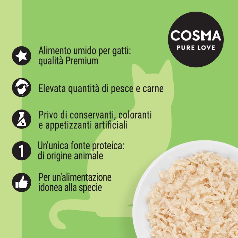 Zooplus Cosma Original Buste 6 x 100 g Fino al 55% di sconto