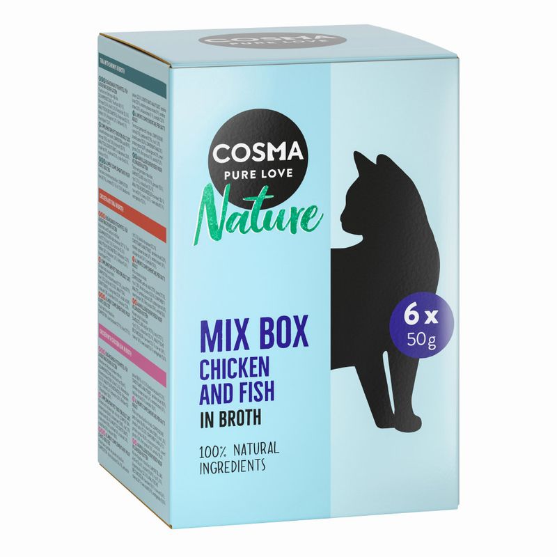 Zooplus Cosma Nature in busta 6 x 50 g Enormi sconti