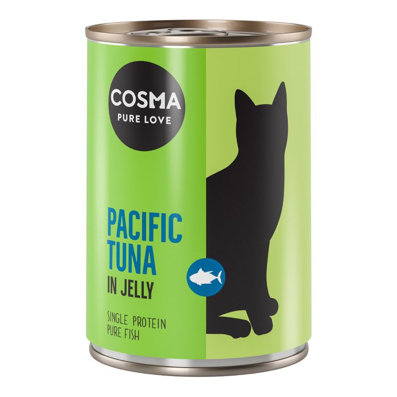 Zooplus Cosma Original in gelatina 6 x 400 g Alimento umido per gatti 50% di sconto con spedizione gratuita