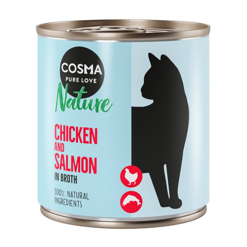 Zooplus Cosma Nature 24 x 280 g Alimento umido per gatti Officina