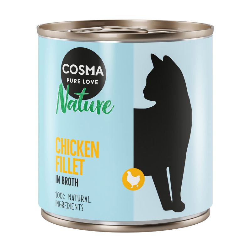 Zooplus Cosma Nature 24 x 280 g Alimento umido per gatti Officina
