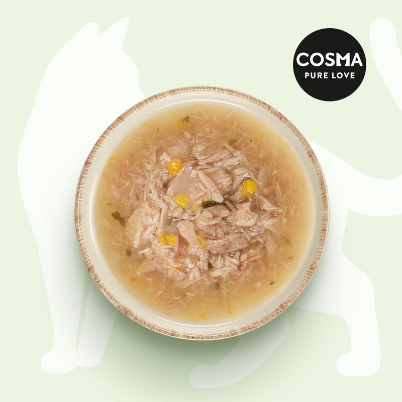 Zooplus Cosma Soup Winter-Edition Tonno con Zucca umido gatto 50% di sconto per tempo limitato