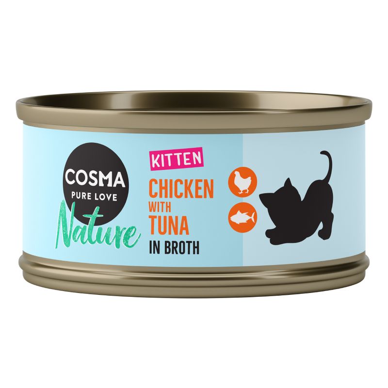 Zooplus Cosma Nature Kitten 6 x 70 g Italia