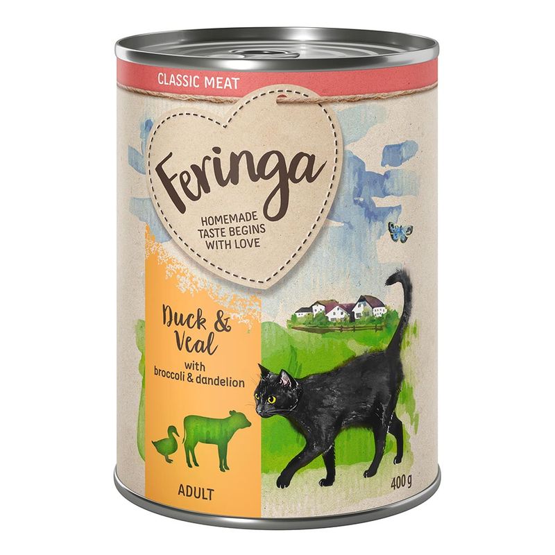 Zooplus Feringa Classic Meat Menù 24 x 400 g umido per gatti Vendita