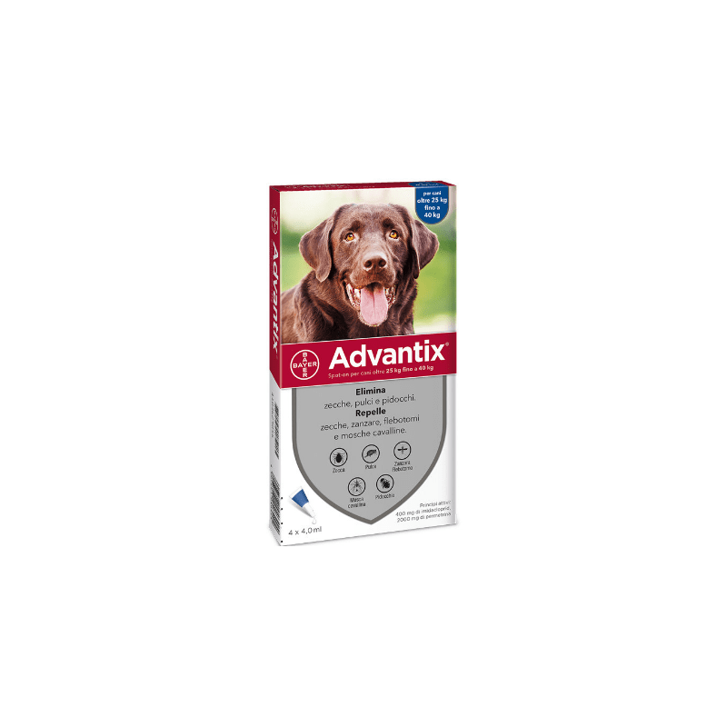 Advantix Antiparassitario per Cani Saldi Di Fabbrica