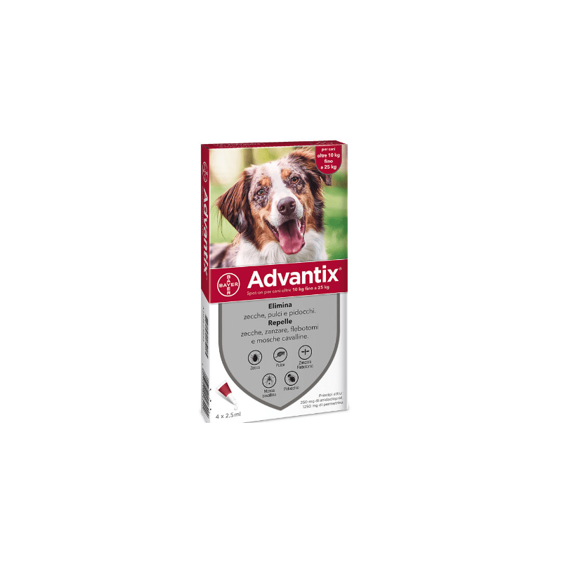Advantix Antiparassitario per Cani Saldi Di Fabbrica